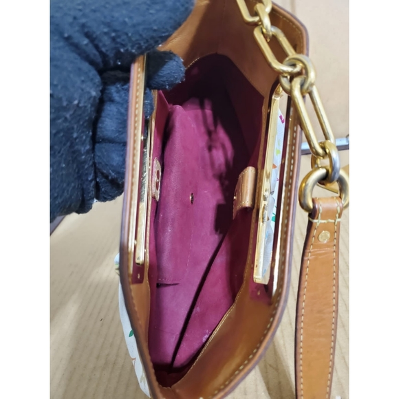 LOUIS VUITTON White Monogram Multicolore Judy PM Bag - Picture 13 of 13